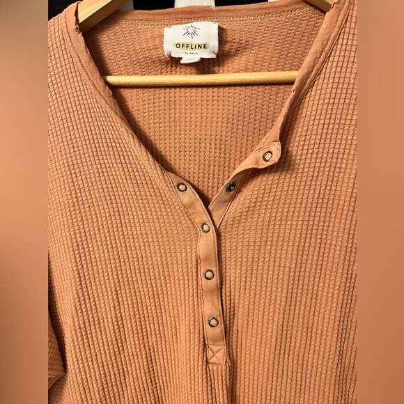 Aerie Offline Themal Long Sleeve Top - Picture 2 of 10